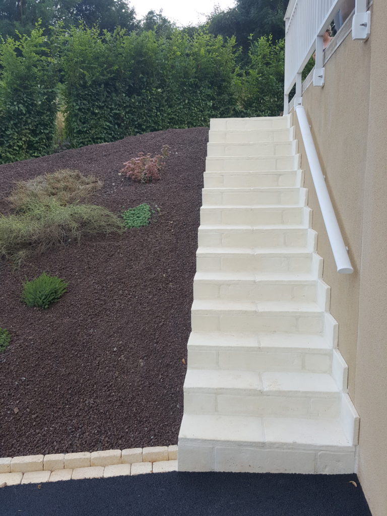 escaliers terminé