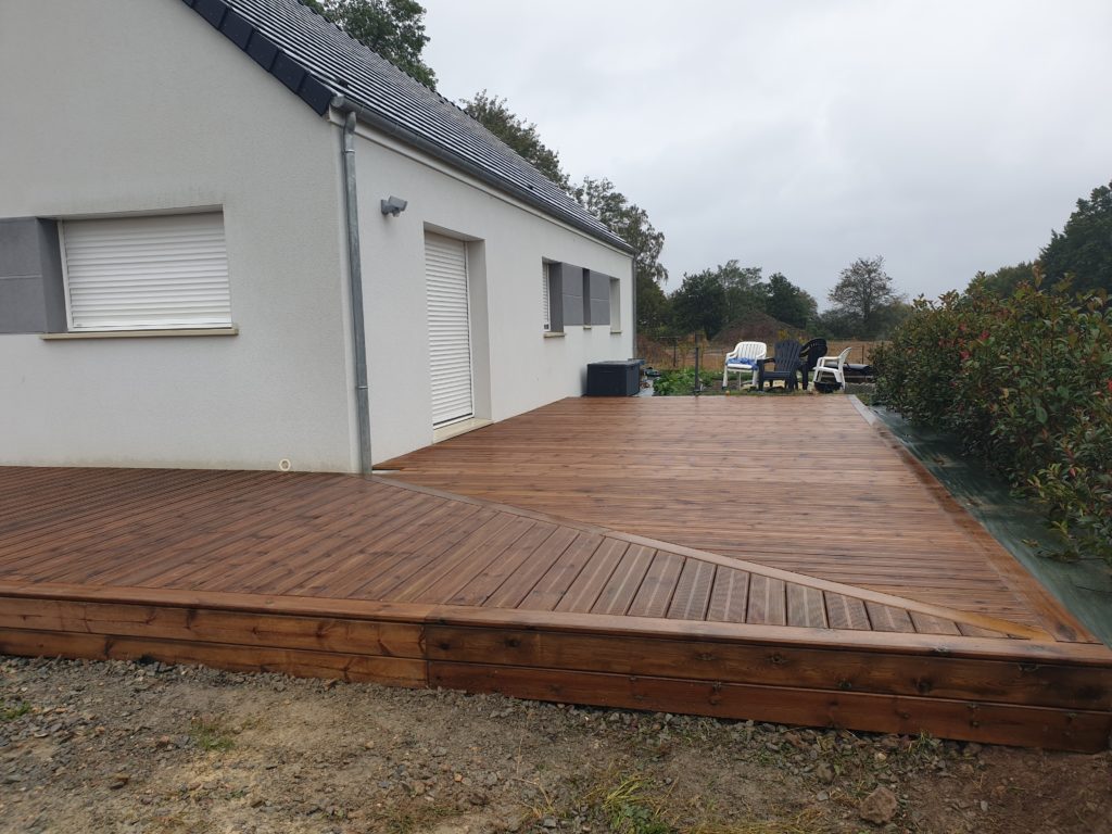 installation terrasse en bois